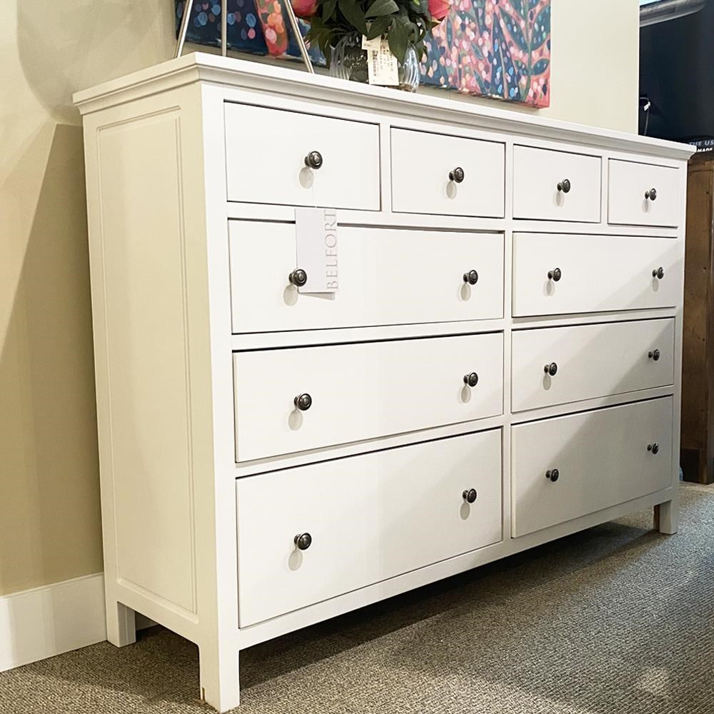 White dresser 10 drawer sale